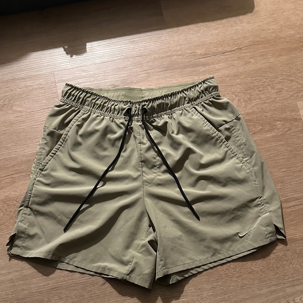 Nike Men's Olive Athletic Shorts